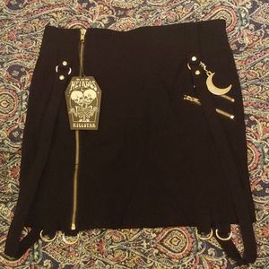 COPY - Killstar Adele mini skirt